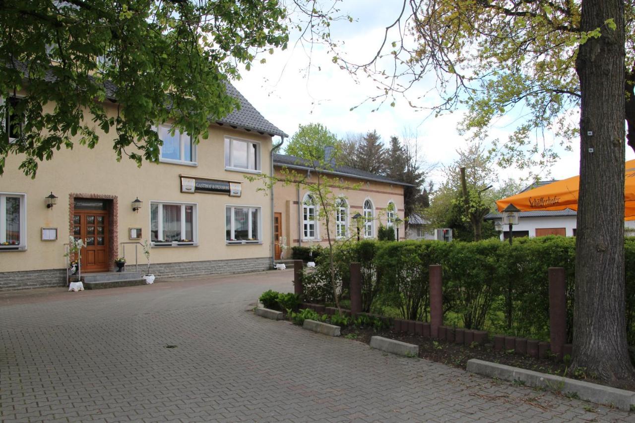 Gasthof Zur Friedenseiche Lohsa Bagian luar foto