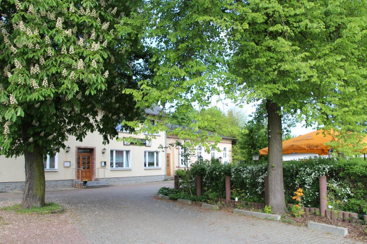 Gasthof Zur Friedenseiche Lohsa Bagian luar foto
