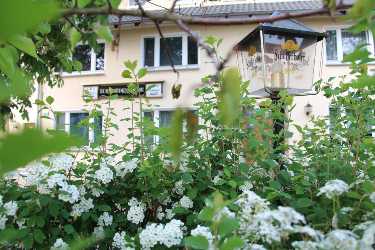 Gasthof Zur Friedenseiche Lohsa Bagian luar foto